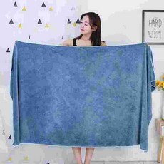 미용실 목욕 타월 덮개 바디 가정용 여자 목욕 흡수 추나 마사지 업소 침대 타월 큰 타월, 200x180cm, 청전란