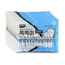  테비 쭉쭉이 100개 짜먹는 고양이간식, 총100개, 쭉쭉이 참치맛(10g 20개) x 5 