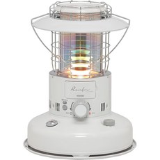 トヨトミ(TOYOTOMI) 토요토미 온라인 한정 색상 RL-25M (WW) 석유난로 소형 레인보우난로 스타일리시 방재 아웃도어 캠핑난로 대류형 콘크리트9 타타미매트/목재7 타타미매