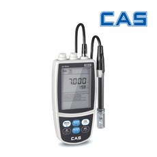 카스 pH meter PM-2 휴대용 산성 염기성 수질 온도 측정 실험 연구 연구소 pH측정기, 1개 - ph-1lp