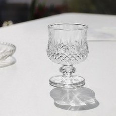 엘로시오 크리스탈 미니 고블렛 소주잔 다이아 50ml, 6개