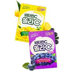 고려은단 쏠라C 30정 x 5개 레몬맛 블루베리맛