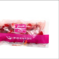 스무디용 냉동 스무디 딸기 240g 냉동딸기 딸기 냉동과일 식자재 업소용과일 과일납품, 스무디딸기240g+아이스팩