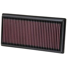 K&N Engine Air Filter: Reusable Clean Every 75 00 K&N 엔진 에어 필터: 재사용 가능 75 000마일마다 청소 세척 가능 프리미엄, 1개