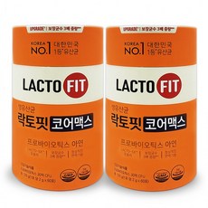 기타 락토핏 생유산균 코어맥스 2g x 60포 2통, 상세페이지 참조