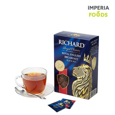 Чай Richard English Breakfast черный 25 пакетиков по 2 г