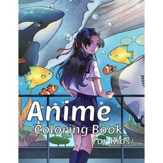 Anime Coloring Book: Anime Gifts for Teen Girls, Coloring Books