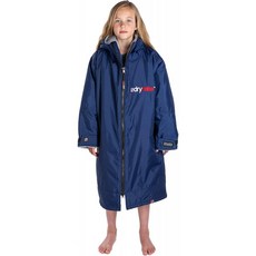 Dryrobe Advance LONG SLEEVE 체인지 로브-따뜻하고 건조한 상태 유지-방풍 방수 대형 판초 코트-수영 /