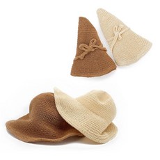 여름 여자 여성 버킷햇 휴가 보닛 해변 챙 모자 워리 JS + 18753781EA