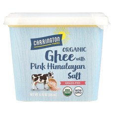 Carrington Farms 유기농 기 히말라야 핑크 소금 함유 목초 사육 355ml(12fl oz) 392250