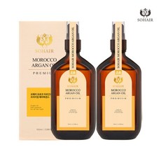 쏘헤어 모로코아르간헤어오일 프리미엄에센스 100ml, 2개