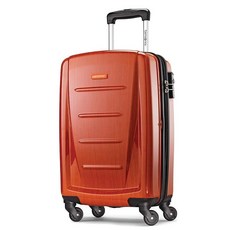 Samsonite 윈드필드 2 하드사이드 익스팬더블 스피너 휠 캐리어 캐리온 20인치 차콜, Carry-On 20-Inch, 주황색, 1개