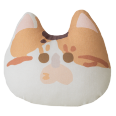 고양이 애착인형 고양이 장난감 꼼냥 고로롱 캣츠패밀리 캣닢쿠션 캣닢인형(14종), 7. 냥이(캣닢꽃티백1개+파우치), 1개