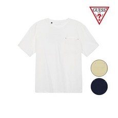 GUESS Jeans S/S 공용 MO2K1402 포켓 반팔티 827747