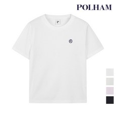 매장정품 폴햄 POLHAM 여성 플레이트져지 크롭 반팔티_PHE2TR2640 1430016
