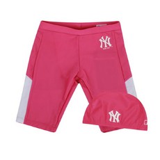 MLB 키즈 로고 수영복 팬츠 핑크 71SW70831-50P