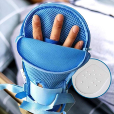 요양병원 자해방지 장갑 부드러운 긁음방지 손싸개 억제대 환자용 성인용, 두손모아 자해방지 장갑, 1개