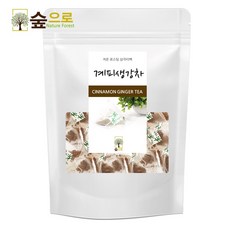 계피생강 차 25티백 삼각티백 숲으로허브, 1.2g, 25개입, 1개