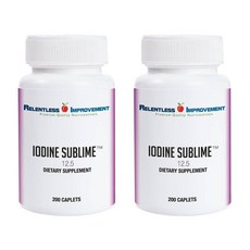 릴렌트리스 임프루브먼트 요오드 서브라임 12.5mg 요오드화칼륨, 2개, 200정