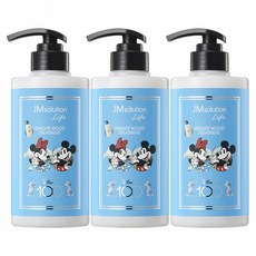 제이엠솔루션 라이프 마린 코튼 바디 워시 500ml 3개, 진저 우드_트리트먼트