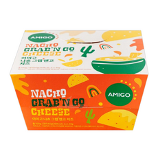 아미고 그랩앤고 치즈 콤보 나쵸, 100g, 7개