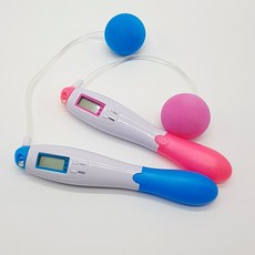 줄없는 노라인 줄넘기 다이어트줄넘기 가정용줄넘기, 핑크