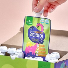 [식약처어린이인증] 어린이 비타민 음료수 엘더베리 아연 유아 과채 음료 아기 과일 주스 간식 베리 쥬스