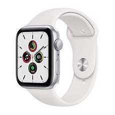 [아마존베스트]New Apple Watch SE (GPS 44mm) - Silver Aluminum Case with White Sport Band, Silver Aluminum Case with Whi, Silver Aluminum Case with Whi, 상세 설명 참조0