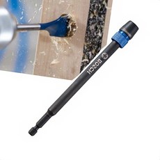납작한 전동 드라이버 스페이드 비트 연결 어뎁터 305MM 목공공사, 1개