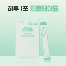 [제로메이드] 차전자피 함유 알로에전잎*10포, 1개, 55g
