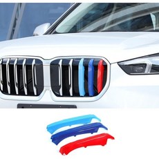 BMW X1 2023 2024 U11 iX1(M35i 제외) 5빔 전면 그릴 용 자동차 인서트, 2022-2023 X1 iX1, 1개