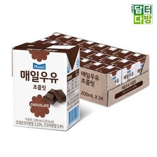 매일유업 초코우유 200ml (24팩), 24개