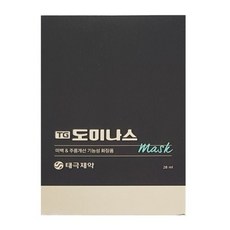 없음 TG도미나스 마스크팩 28mlx5매 미백 주름개선 도미나, 1개, 5개