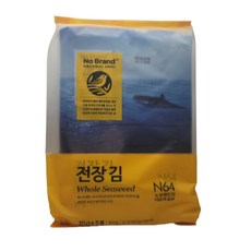 [퀴클리몰] 노브랜드 전장 김 100g, 1개