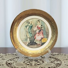 바바리아명화접시