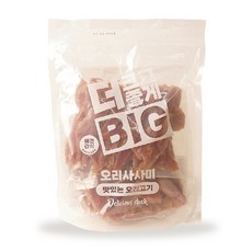 강아지 대용량간식1kg 더빅 오리사사미1kg, 1개, 1000g