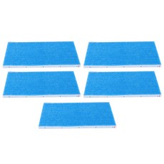 블루 재사용 가능 필터 부직포 원단 2 층 필터 교체 필터 MC70KMV2 MCK57LMV2 용 알레르기 요소, 1개
