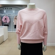 샤틴 가오리핏 패턴짜임 니트 (s204c937a)