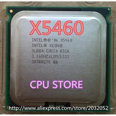 인텔 제온 X5460 3.16GHz/12M/1333 프로세서 LGA771 코어 2 쿼드 Q9750 CPU 2 771-775 어댑터 제공