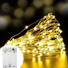 Usb 휴일 요정 조명 갈 랜드 배터리 빛 led 문자열 장식 크리스마스 야외 꽃 줄기 커튼 반짝이|LED 줄|, 1개, 20M powered by USB