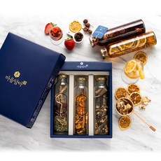 청년농부들 마음담아 담금주키트 300ml 3구세트, 마음담아(귤칩녹차시나몬)