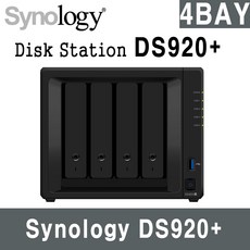 시놀로지 DS920+씨게이트아이언울프 하드 합본 용량선택, DS920+ 12TB (3TBx4)