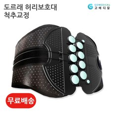 닥터 도르래 허리보호대 척추교정 견인 지지대, 닥터도르래 (S)