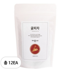 청년농원 저온가공 귤피차 삼각티백, 1g, 50개입, 12개