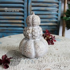 귀여운 프랑스 앤틱 감성 정원 인테리어 동물 장식, 5