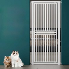 고양이 울타리 방묘문 출입문 강아지 실내 펫도어 애완동물, 1개, 상세페이지 참고