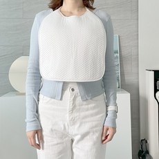 베이비소풍 아동용 냉감 아기띠 패드 베이직, 1개, 스노우 1개, 스노우