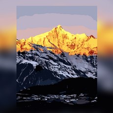 votgl diy페인팅 피포페인팅 명화그리기 그림그리기유화그리기세트40 x 50cm