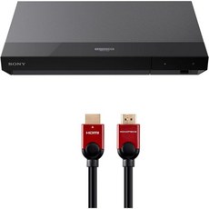소니 UBPX700 4K 울트라 HD 블루레이 플레이어돌비 비전 번들 포함 6피트 고속 HDMI 케이블