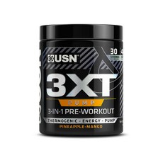 USN 3XT 펌프 3 in 1 프리 30s Pineapple Mango, 단품, 단품